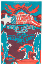 BILL GRAHAM FILLMORE EAST CONCERT POSTER FEATURING MOTHERS OF INVENTION.