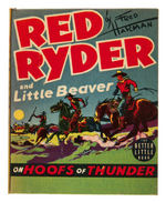 "RED RYDER AND LITTLE BEAVER ON HOOFS OF THUNDER" FILE COPY BTLB.