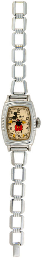 MICKEY MOUSE 1938 & 1939 INGERSOLL WATCH PAIR.