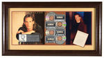 MICHAEL BOLTON "TIME, LOVE & TENDERNESS" ELABORATE MULTI-PLATINUM SALES AWARD.