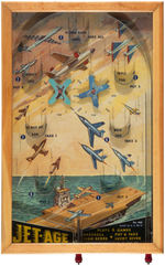 "JET-AGE" BOXED BAGATELLE ACTION GAME.