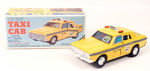 "BATTERY OPERATED MYSTERY ACTION TAXI CAB."