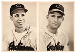 CLEVELAND INDIANS 1948 TEAM PICTURES NEAR SET.