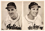 CLEVELAND INDIANS 1948 TEAM PICTURES NEAR SET.