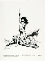 “FRAZETTA’S WOMEN OF THE AGES” SIGNED PRINT PORTFOLIO SET.