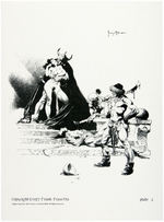 “FRAZETTA’S WOMEN OF THE AGES” SIGNED PRINT PORTFOLIO SET.