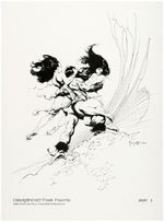 “FRAZETTA’S WOMEN OF THE AGES” SIGNED PRINT PORTFOLIO SET.