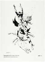 “FRAZETTA’S WOMEN OF THE AGES” SIGNED PRINT PORTFOLIO SET.