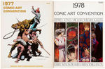 “NEAL ADAMS” MAGAZINE TRIO AND NYC COMIC ART CONVENTION PROGRAM PAIR.