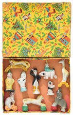 BOXED CIRCUS BISQUE SET.