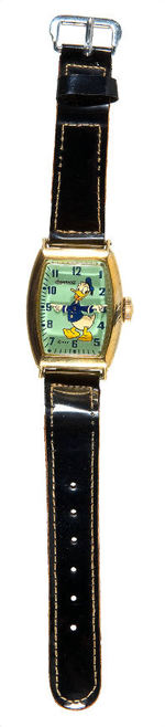 DONALD DUCK DELUXE MODEL WATCH BY INGERSOLL/US TIME.