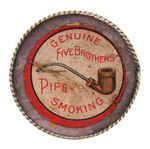 "GENUINE FIVE BROTHERS PIPE SMOKING" RARE DEXTERITY PUZZLE.