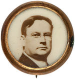 HIRAM JOHNSON REAL PHOTO BUTTON FROM 1914.