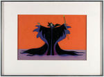 "SLEEPING BEAUTY" MALEFICENT FRAMED PRODUCTION ANIMATION CEL.