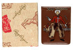 ROY ROGERS VINYL WALLET WITH FUR CHAPS BOXED.