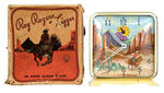 "ROY ROGERS & TRIGGER" BOXED ANIMATED ALARM CLOCK.