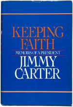 JIMMY CARTER “KEEPING THE FAITH / MEMOIRS OF A PRESIDENT” SIGNED FIRST EDITION BOOK.