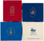 “THE WHITE HOUSE HISTORICAL ASSOCIATION” FOUR BOXED CHRISTMAS ORNAMENTS.