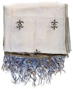 GRETA GARBO IN “CONQUEST” SCREEN WORN SCARF WITH MATCHING PHOTO.