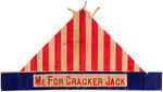 CRACKER JACK FIVE EARLY ITEMS INCLUDING SEALED BOX.