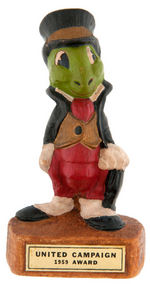 "UNITED FUND CAMPAIGN AWARD" JIMINY CRICKET SCARCE PAINTED MULTI-PRODUCTS FIGURE VAREITY.