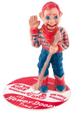 “HOWDY DOODY” FIGURAL RECORD PLAYER ATTACHMENT.