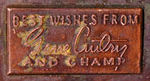 "BEST WISHES FROM GENE AUTRY AND CHAMP" PERSONAL GIFT.
