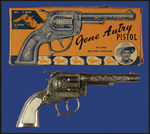 "GENE AUTRY PISTOL" BUZZ HENRY CAP GUN BOXED.
