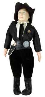 HOPALONG CASSIDY LARGE DOLL.