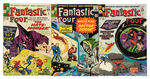 "FANTASTIC FOUR" COMIC BOOK TRIO.