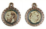 HANCOCK AND ENGLISH DOUBLE-SIDED WATCH CHAIN CHARM.