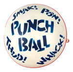 "BATMAN PUNCH BALL."