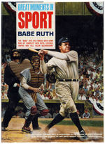 "AURORA GREAT MOMENTS IN SPORTS - BABE RUTH" MODEL KIT.