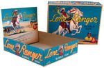 “LONE RANGER BUBBLE GUM” VERY RARE DISPLAY BOX AND INSERT CARD.