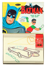 "BATMAN FOLLOW THE COLOR MAGIC RUB-OFF" BOXED SET.