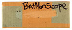 "BATMAN PERISCOPE" PREMIUM W/FROSTED FLAKES BOX W/OFFER.