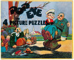 "POPEYE IN 4 PICTURE PUZZLES" BOXED SET.