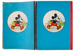 "WALT DISNEY PRESENTS THE MICKEY MOUSE MOTHER GOOSE" HARDCOVER WITH DUST JACKET.