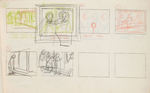 MICKEY’S GALA PREMIERE STORY BOARD IN PROGRESS ORIGINAL ART.