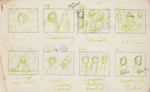 MICKEY’S GALA PREMIERE STORY BOARD IN PROGRESS ORIGINAL ART.