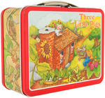 "THREE LITTLE PIGS/LITTLE RED RIDING HOOD" METAL LUNCHBOX PAIR.