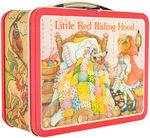 "THREE LITTLE PIGS/LITTLE RED RIDING HOOD" METAL LUNCHBOX PAIR.