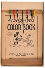 "DONALD DUCK PAINT AND CRAYON BOX."