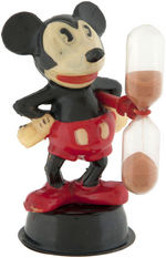 MICKEY MOUSE ENGLISH FIGURAL CELLULOID EGG TIMER - SIZE VARIETY.
