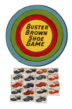 "BUSTER BROWN SHOE GAME" PREMIUM & ADVERTISING POSTCARD.