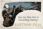 WORLD WAR I "EASTMAN FILM" ADVERTISING SIGN.