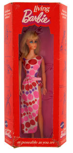 "LIVING BARBIE" BOXED DOLL & OUTFIT SETS.