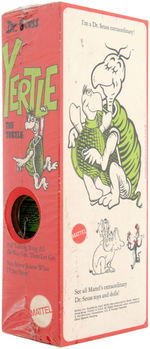 "DR. SEUSS - YERTLE THE TURTLE" FACTORY-SEALED BOXED TALKING DOLL BY MATTEL.