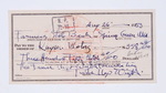 FRANK LLOYD WRIGHT TWICE-SIGNED PERSONAL CHECK.