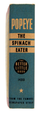 "POPEYE THE SPINACH EATER" FILE COPY BTLB.